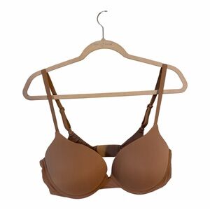 Victoria's Secret Dark Nude Push Up Bra